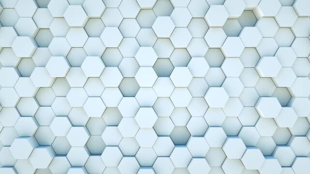 seamless pattern of blue cubes