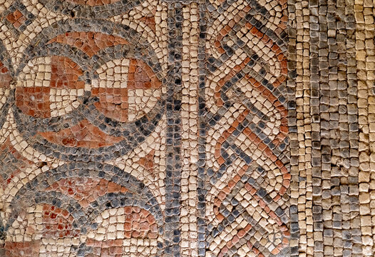Mosiacs & Hypercourse At Chedworth Roman Villa