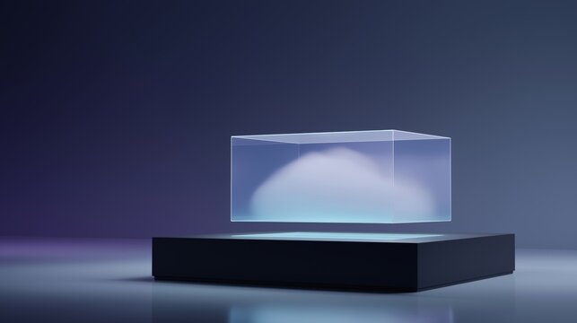 Transparent Cloud Storage Container