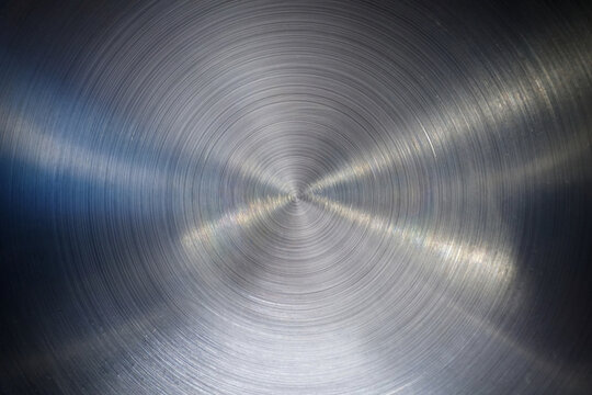 Shiny Radial Brushed Metal Texture