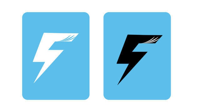 F Logo Icon Shep Template design 