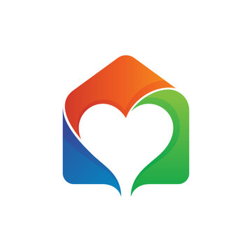 Lovely House Logo Design Concept