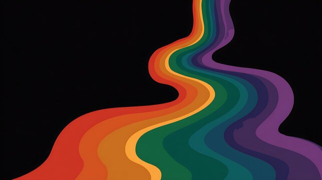 Swirling purple and orange smoke patterns creating abstract