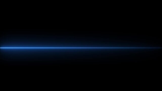 Direct Neon Glow Line Animation Futuristic Light Motion Background