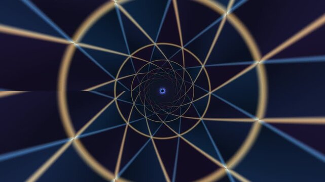 Abstract Interstellar Flight Tunnel Seamless Loop