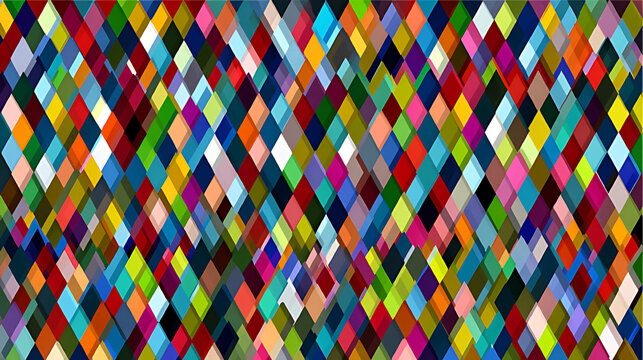 Abstract seamless rhombus pattern