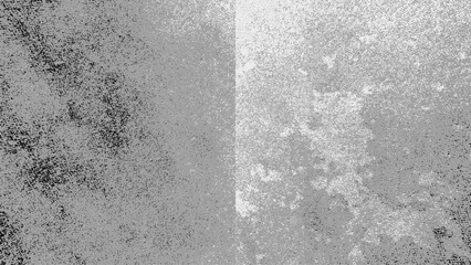Obraz premium Grungy concrete wall texture background with high contrast monochrome noise and halftoning effect
