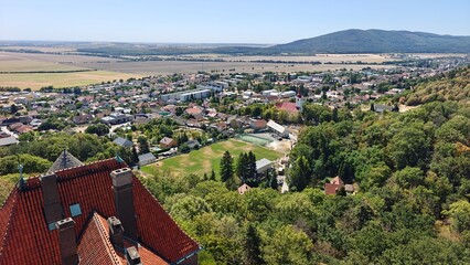 Obraz premium village in the mountains