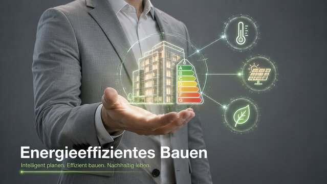 Geb&auml;ude-Energieeffizienz-Konzept