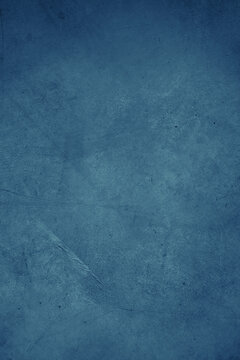 Blue textured concrete vertical background