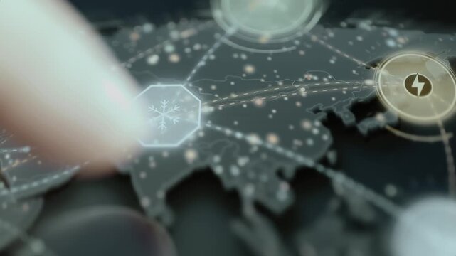 Global cooling network highlights energy connections
