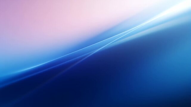 Play starting, blue waves sliding in pink-to-blue backdrop with bright crest creating calm