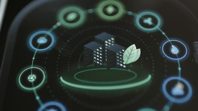 Sustainable smart city stands within circular resource network