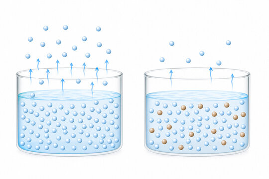 Raoult's Law Vapor Pressure Lowering Solute