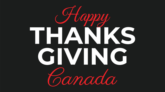 A heartwarming vector illustration celebrating thanksgiving day in canada showcasing gratitude family gatherings autumnal joy and the spirit of thankfulness for the harvest