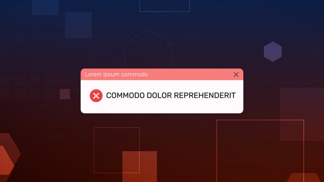 Error Notification 04