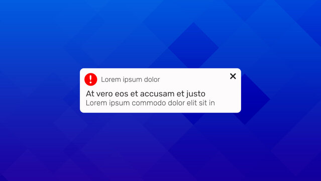 Error Notification 02