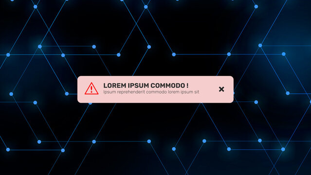 Error Notification 09