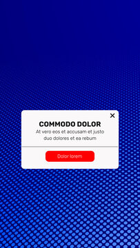 Vertical Error Notification 10