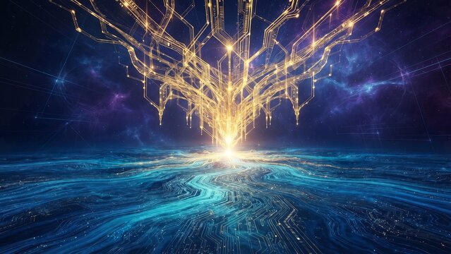 Golden Tree of Circuitry in Cosmic Landscape