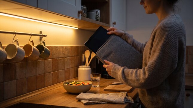 From Work Device to Dinner Ritual