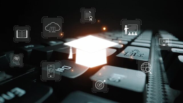 Online learning system combining digital education, e-learning, and virtual classroom to enhance learning, assessment, and global knowledge sharing. Marrow