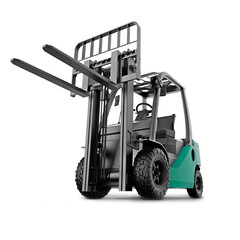 forklift truck © Mikinzy