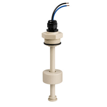 Isolated vertical float switch for liquid level sensing and control