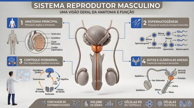 Male Reproductive System Diagram