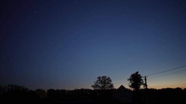 Night Sky Milky Way Timelapse