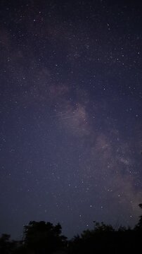 Night Sky Milky Way Timelapse