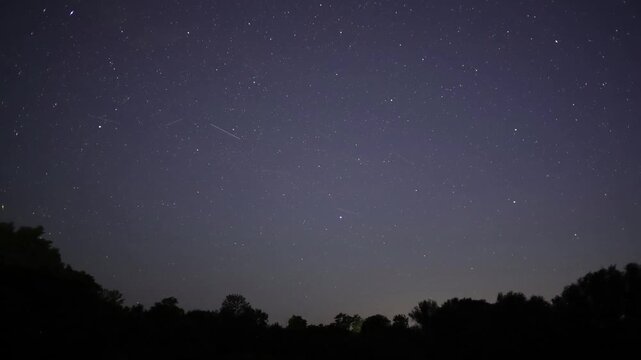 Night Sky Milky Way Timelapse