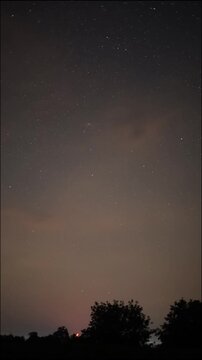 Night Sky Milky Way Timelapse