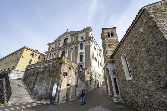 Santa Maria Maggiore Church and Basilica del Cristo Salvatore e di San Silvestro, Trieste, Friuli-Venezia Giulia Region, Italy