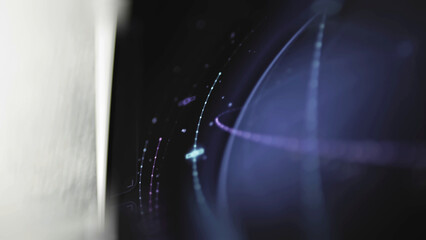 Close orbital tracking paths around satellites © Mircea