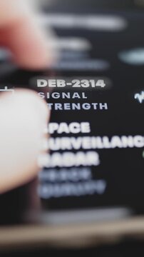 DEB-2314 space surveillance signal dashboard updates