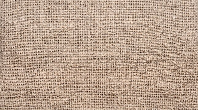 Natural Burlap Jute Fabric Texture Background