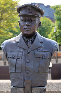 OTTAWA ONTARIO CANADA: Andrew Charles "Andy" Mynarski was a Canadian airman and a recipient of the Victoria Cross, the highest award for bravery in the face of the enemy 