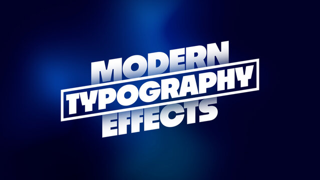 Modern Animated Typography with Colorful Background