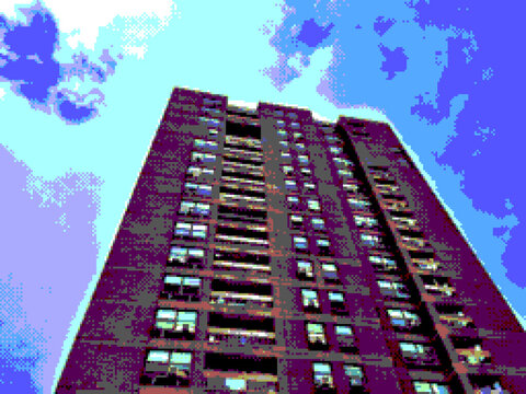 towering skyscraper