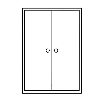 Double door icon