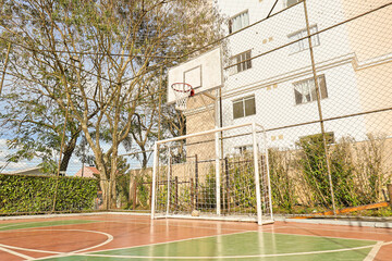Quadra poliesportiva em condominio clube © @andre_nill