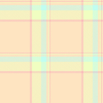 A traditional tartan plaid pattern with a balanced check structure and light and bisque tones. The seamless textile background recreates a woven fabric look with a natural decorative character.
