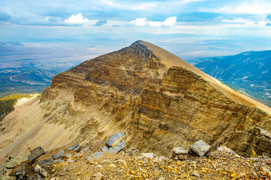 Doso Doyabi panoramic view from Wheeler Peak trail