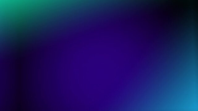 Abstract green and purple gradient background with diagonal blue color blocks, smooth blurred color wash for digital design and video projects