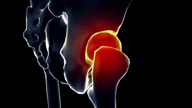 Medical dynamic video materials on bone and joint diseases