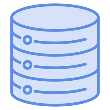 Database Icon Element For Design