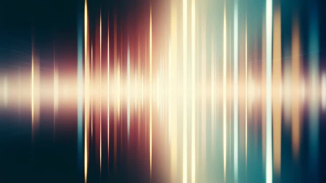 Abstract video background with vibrant light streaks. Captured from a frontal angle, creating a dynamic, futuristic visual effect. Live desktop wallpaper.