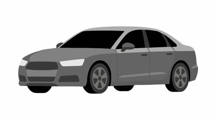Fototapeta premium car isolated on white
