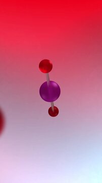 Manganese Dioxide Particles or Compounds in Microscopic World - Vertical